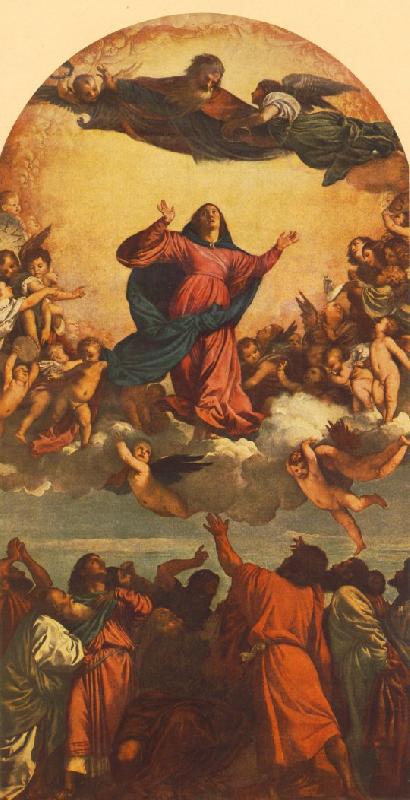 TIZIANO Vecellio Assumption of the Virgin dsg